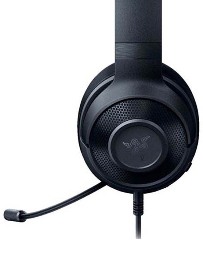 ريزر سماعة الألعاب Razer Kraken X: سماعة رأس صوت محيطي 7.1 متوافقة مع مختلف المنصات، تصميم مريح وخفيف الوزن للغاية بوزن 250 غرام - أسود كلاسيكي - Image 5